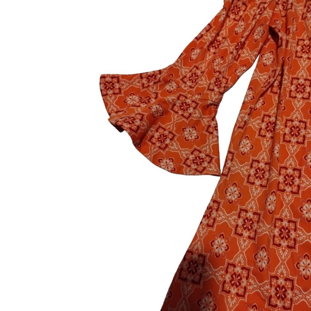 Caban Life Women's Coral Gables Off The Shoulder Dress Sz XS Beachy Boho UPF 50+ - Picture 4 of 8